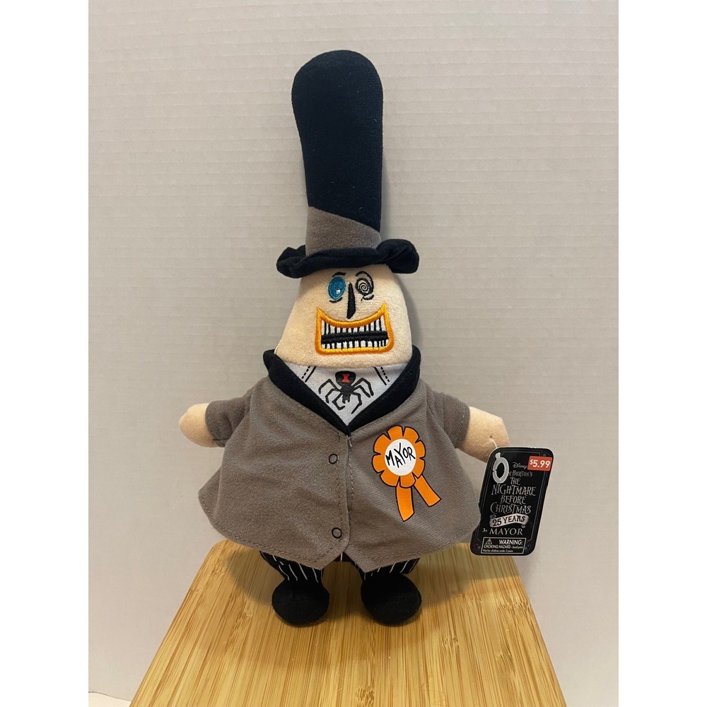 The Nightmare Before Christmas Mayor 12" plush 25th Anniversary‎ 2018